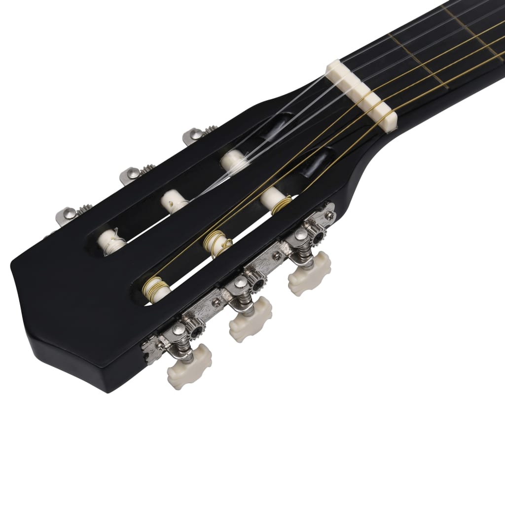 Gitarr för nybörjare med fodral klassisk 3 4 36"
