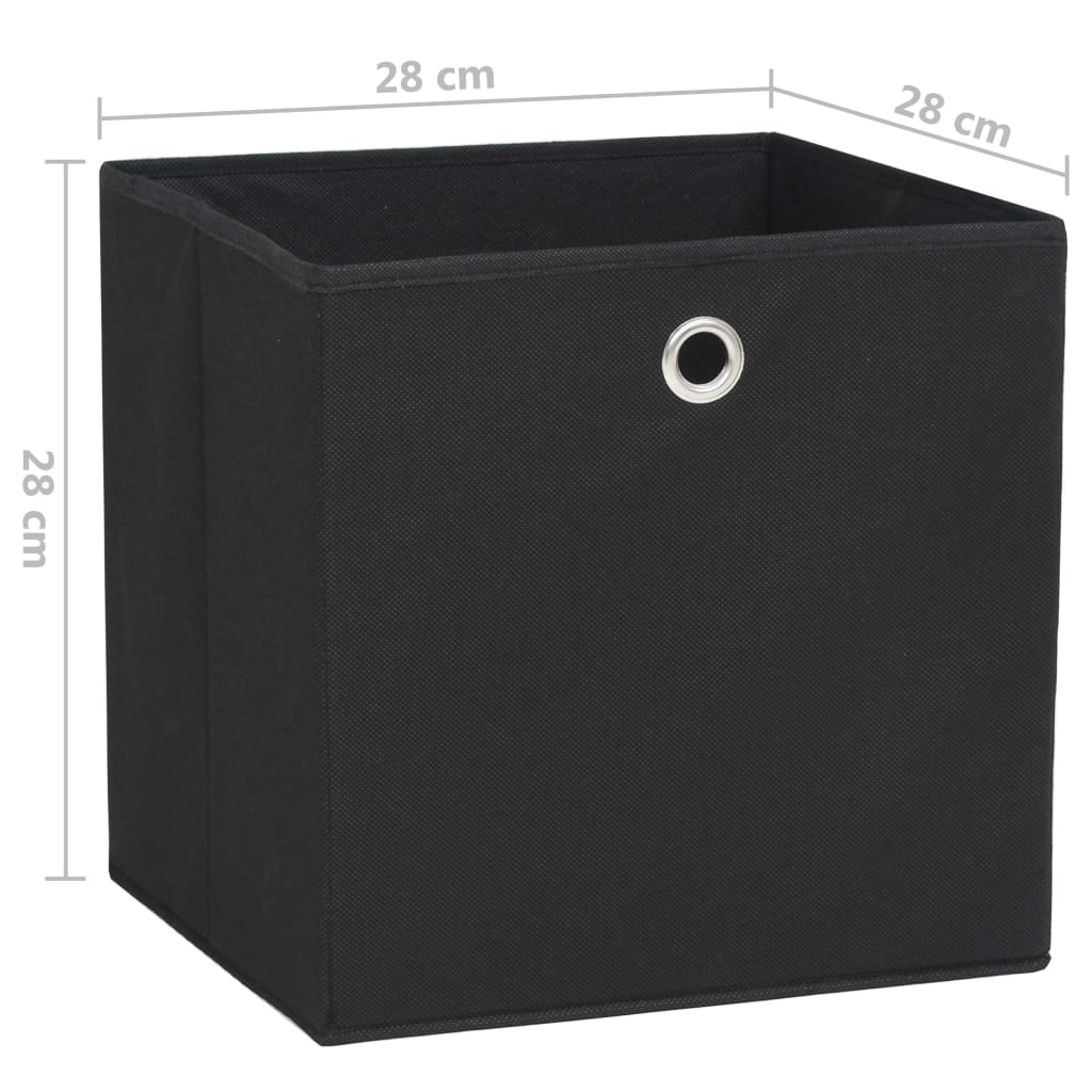 Förvaringslådor 10 st non-woven tyg