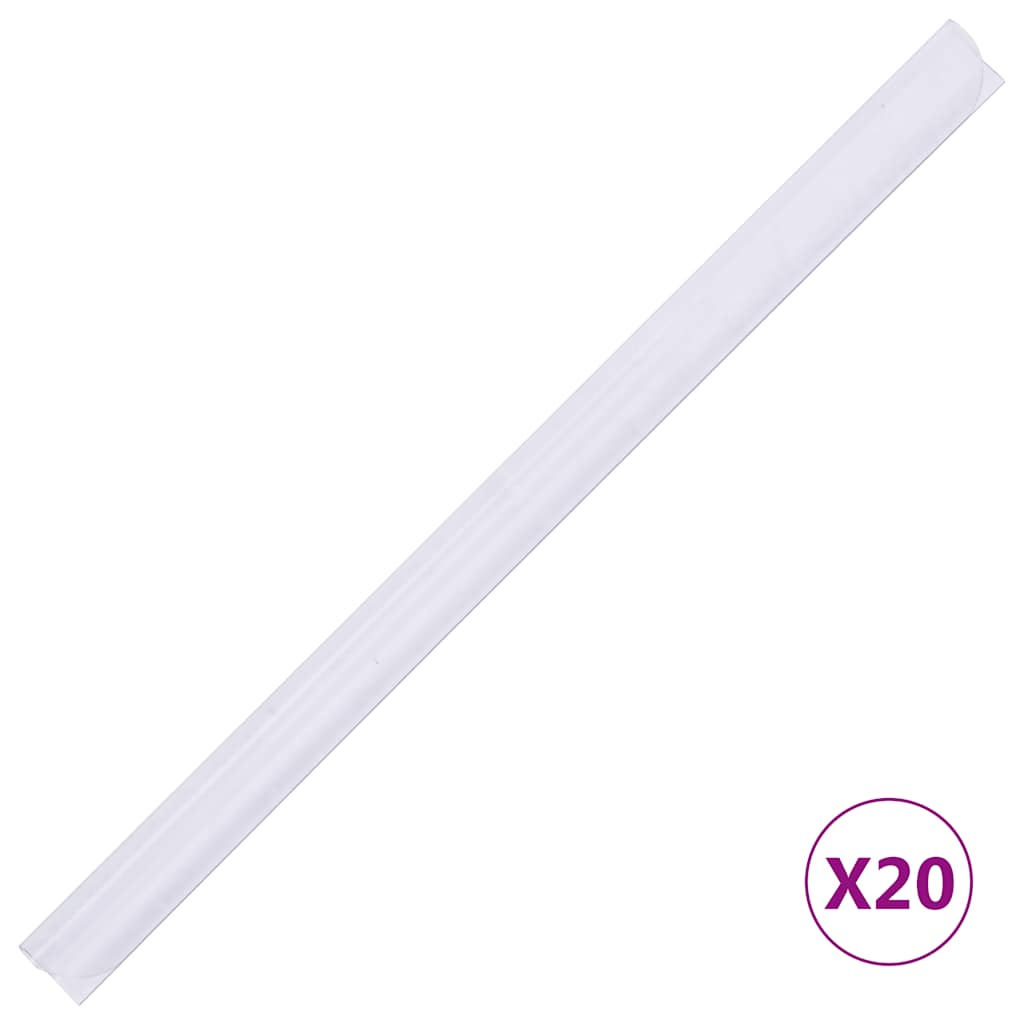 Insynsskydd för trädgården PVC stendesign