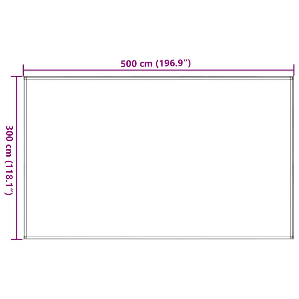 Tältmatta 400x500 Cm Antracit