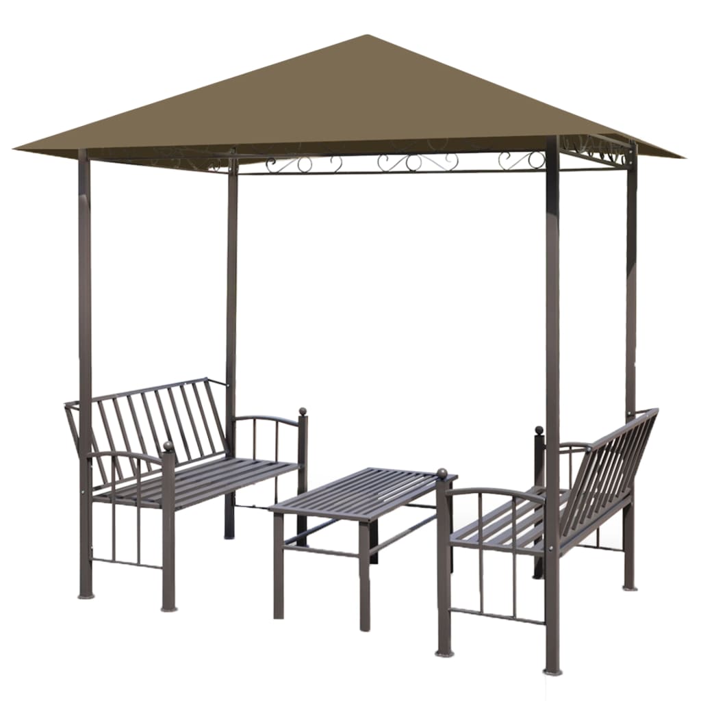 Paviljong med Bord och Bänkar 180 G och