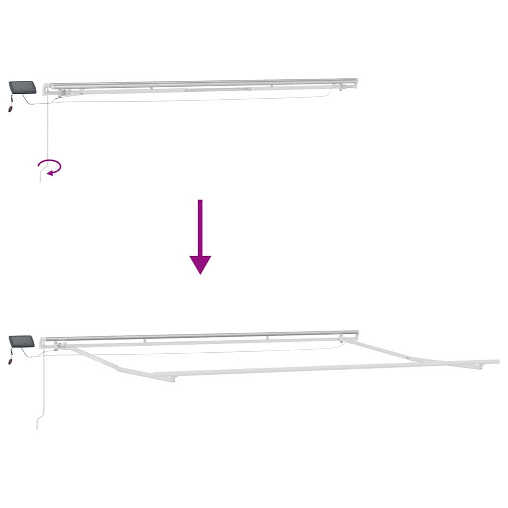 Markisram LED Remsljus 500