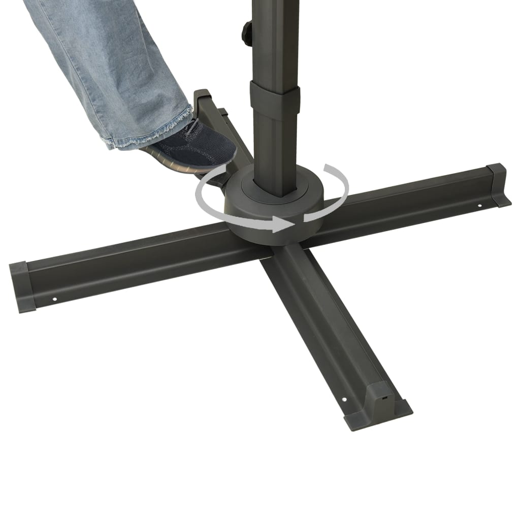 Frihängande Trädgårdsparasoll Med Ventilation