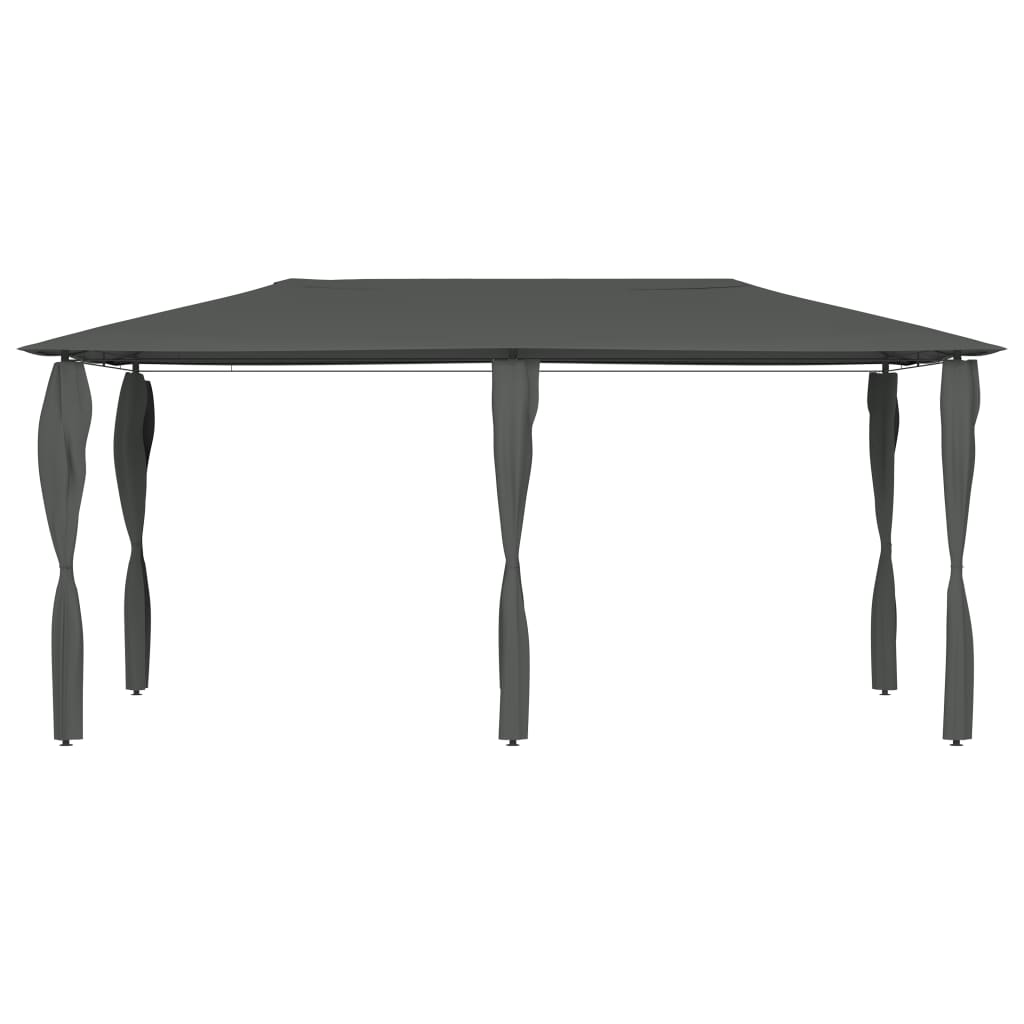 Paviljong med stolpar 160 g och m²
