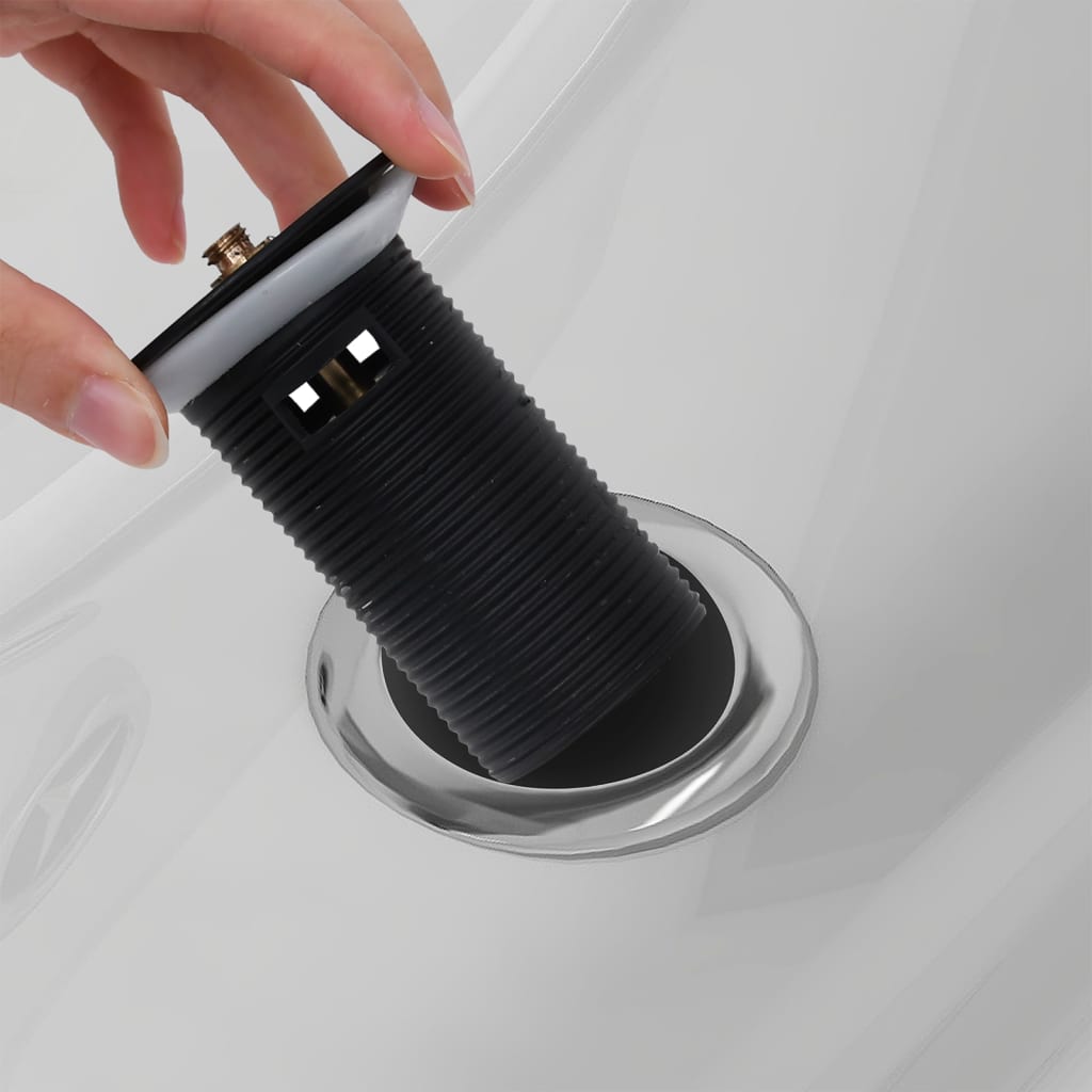 Pop-up Bottenventil Med Överflödesfunktion