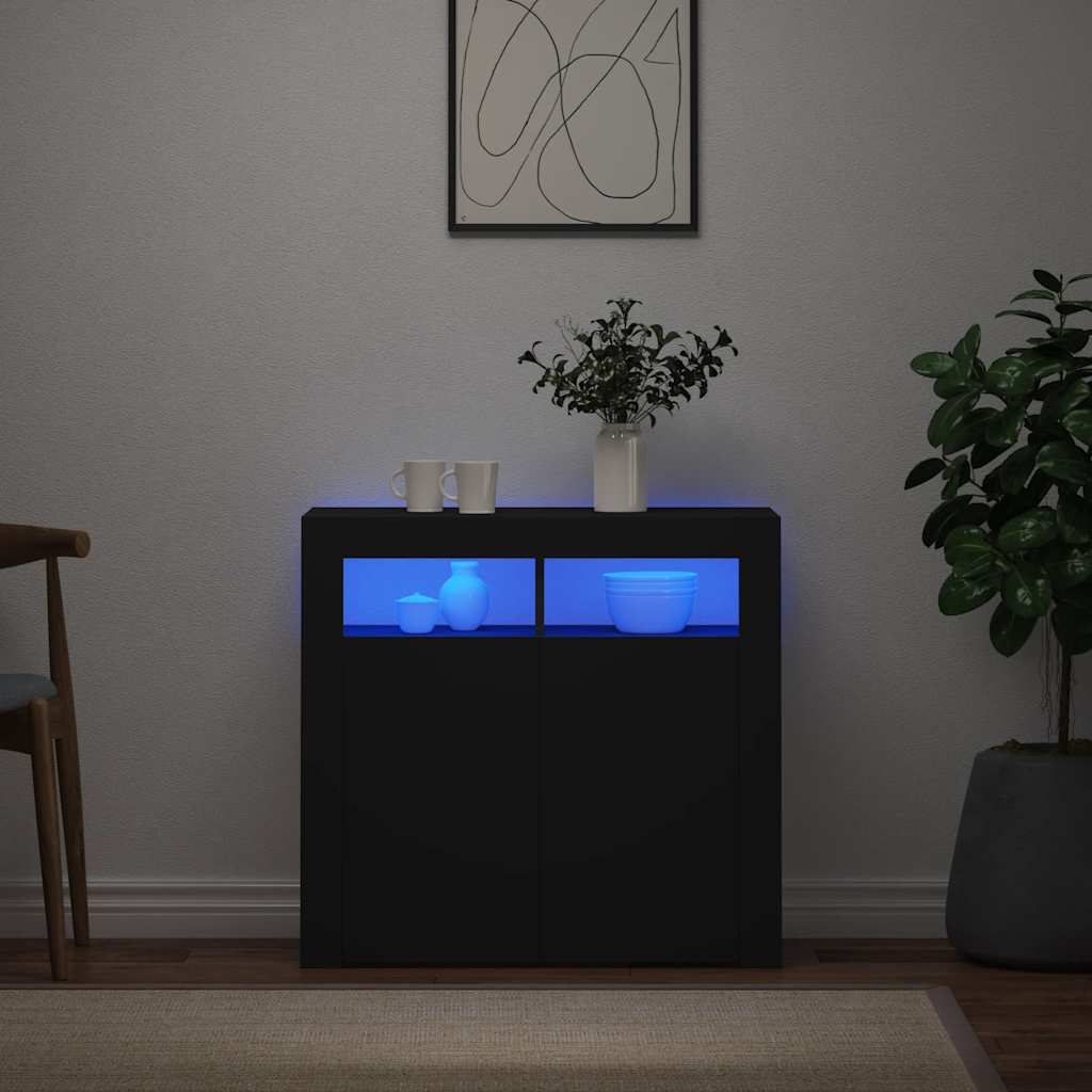 Skänk Med LED-belysning
