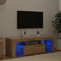 TV-bänk Med LED-belysning Sonomaek