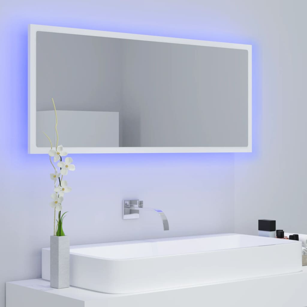 Badrumsspegel Med LED Akryl