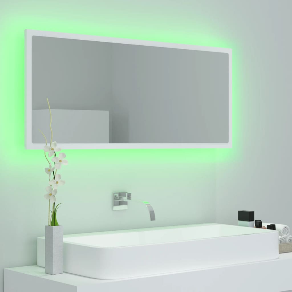 Badrumsspegel Med LED Akryl
