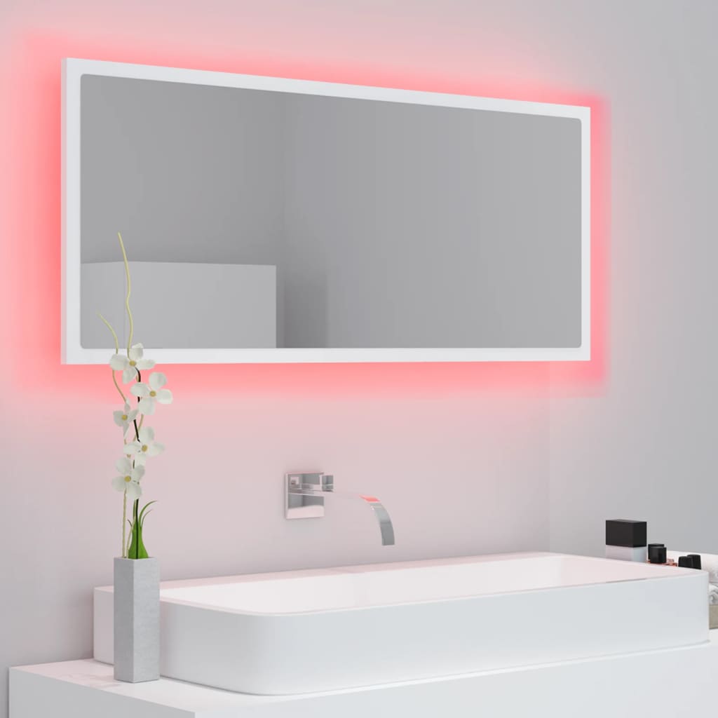 Badrumsspegel Med LED Akryl