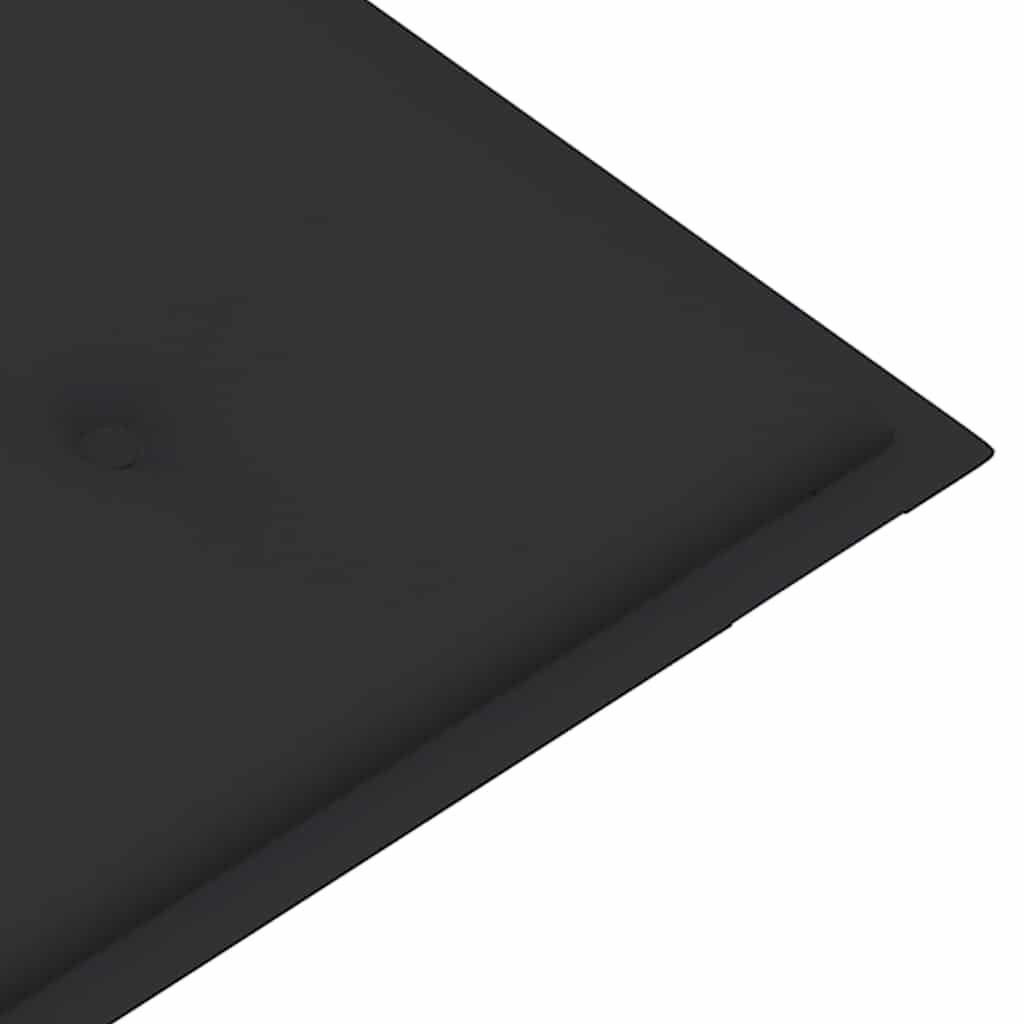 Trädgårdsbänk 2-sits med dyna 120 cm eukalyptusträ