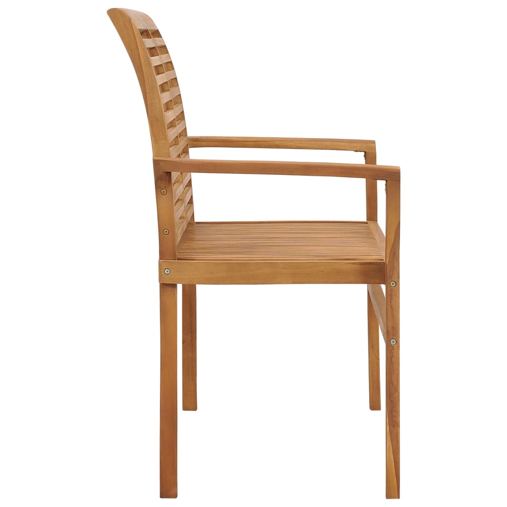 Trädgårdsbänk med ljusgrön dyna 112 cm massiv teak