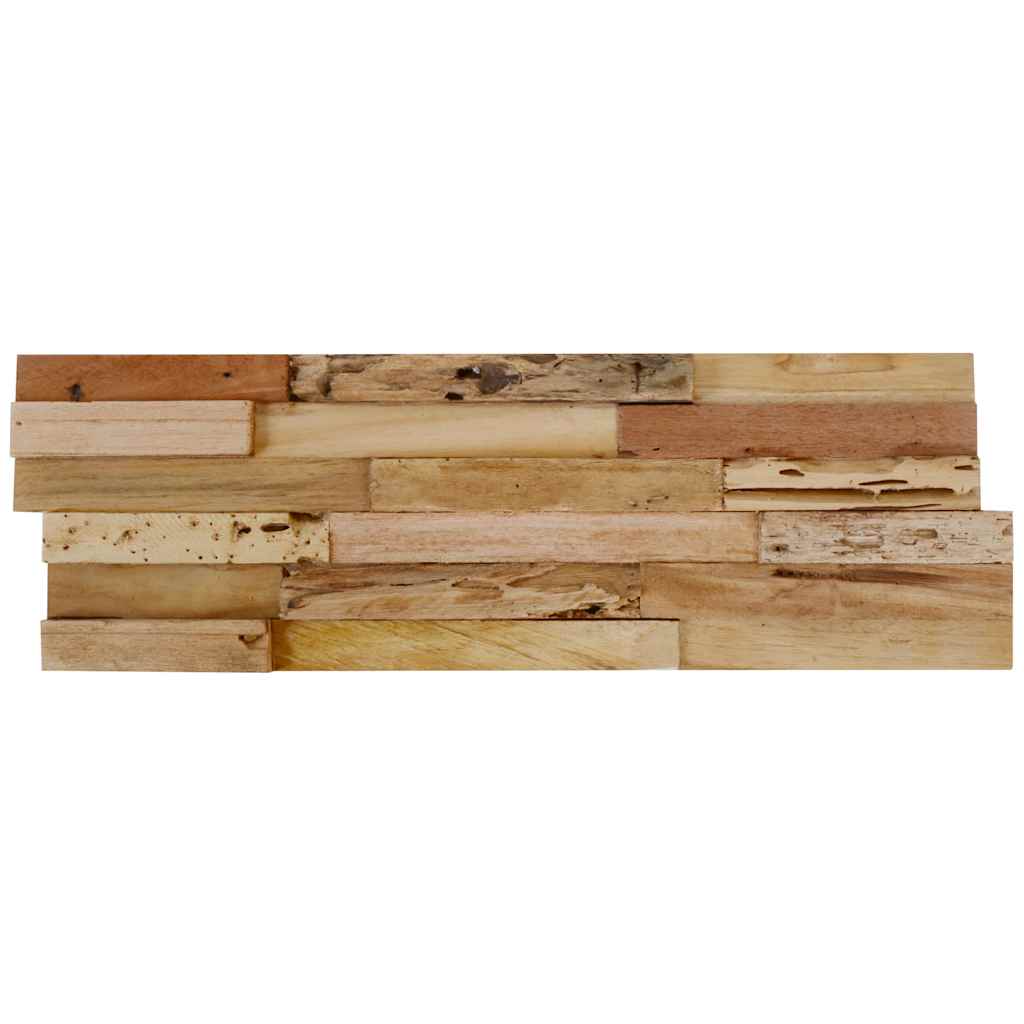 Väggbeklädnad 1,03 m² återvunnen teak