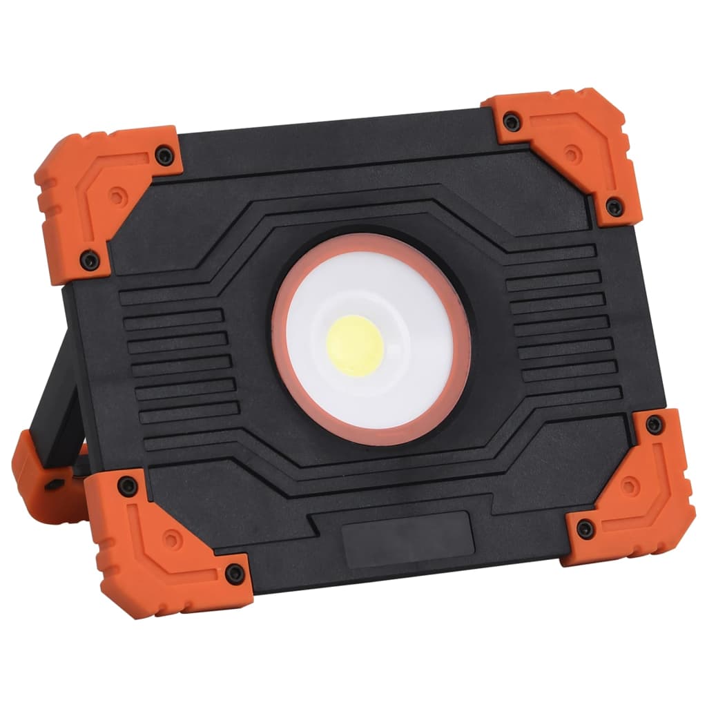 Bärbar strålkastare ABS 10 W LED kallvit