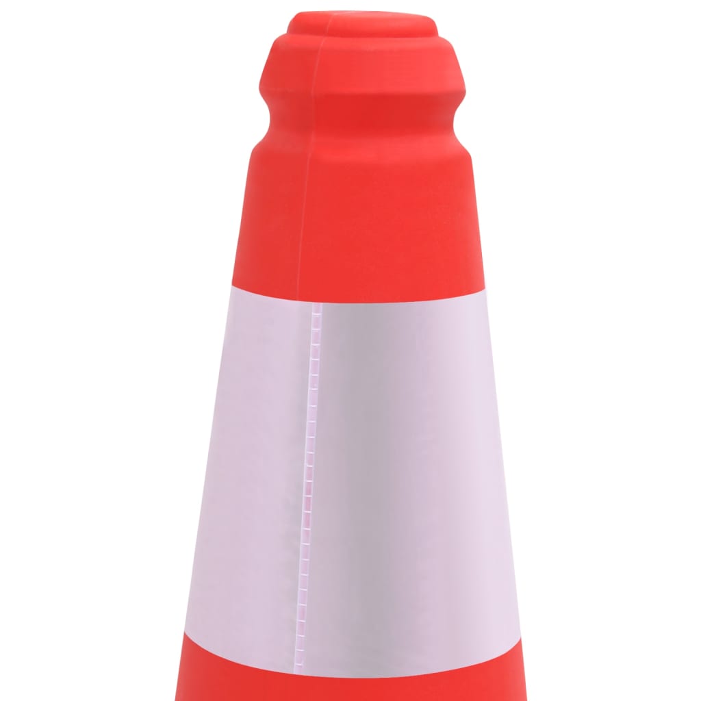Reflekterande trafikkoner med tung bas