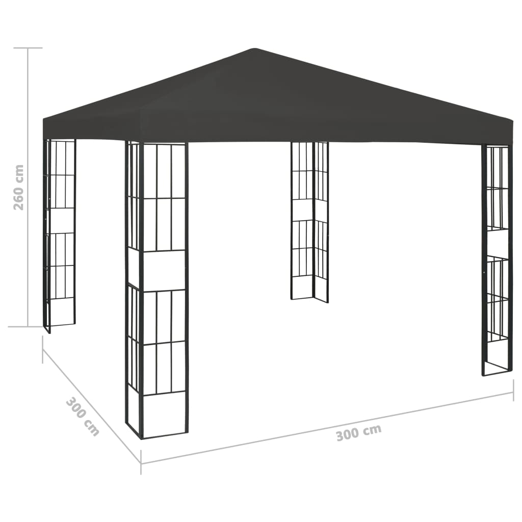 Paviljong Med Ljusslinga LED