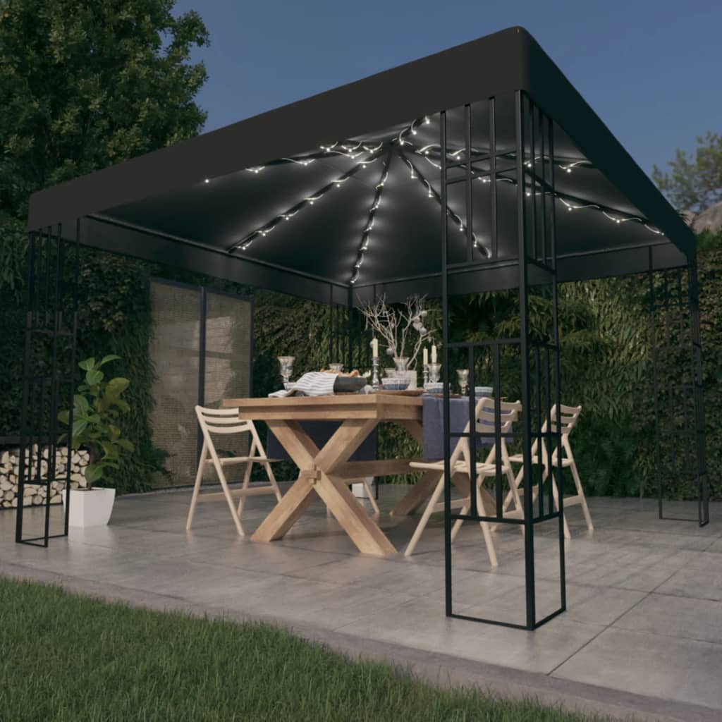 Paviljong Med Ljusslinga LED