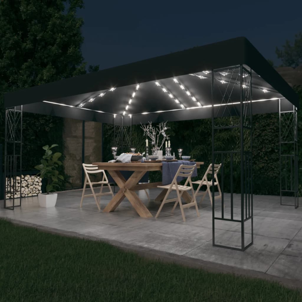 Paviljong Med Ljusslinga LED