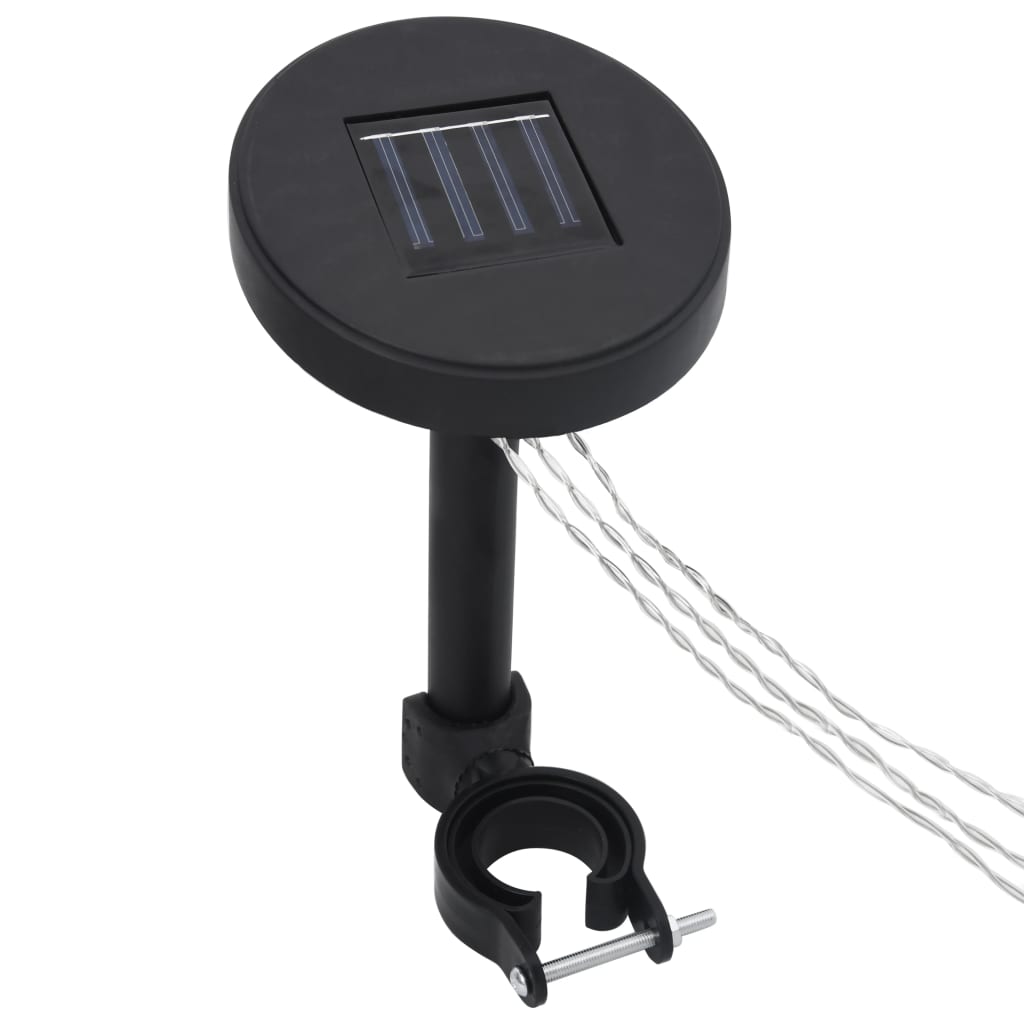 Paviljong Med Gardin & Ljusslinga LED
