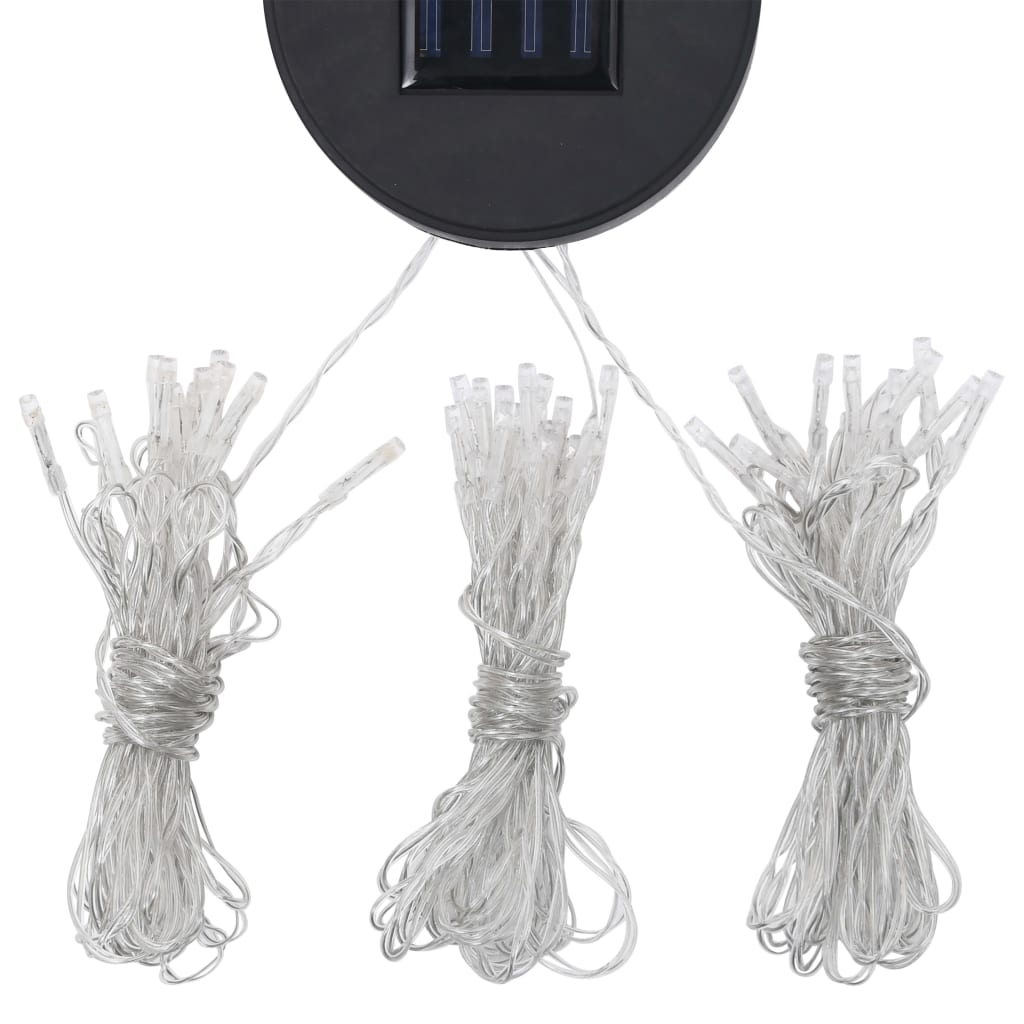 Paviljong Med Gardin & Ljusslinga LED