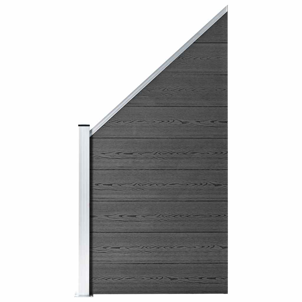 Staketpaneler Wpc 619x(105-186) Cm