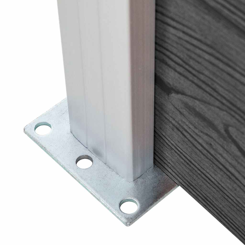 Staketpaneler Wpc 619x(105-186) Cm