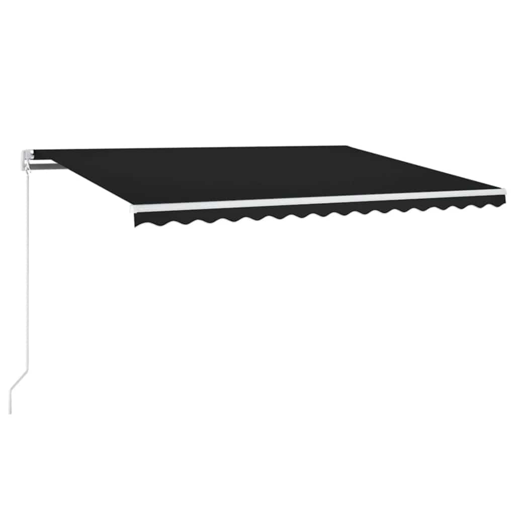 Markis Manuellt Infällbar med LED