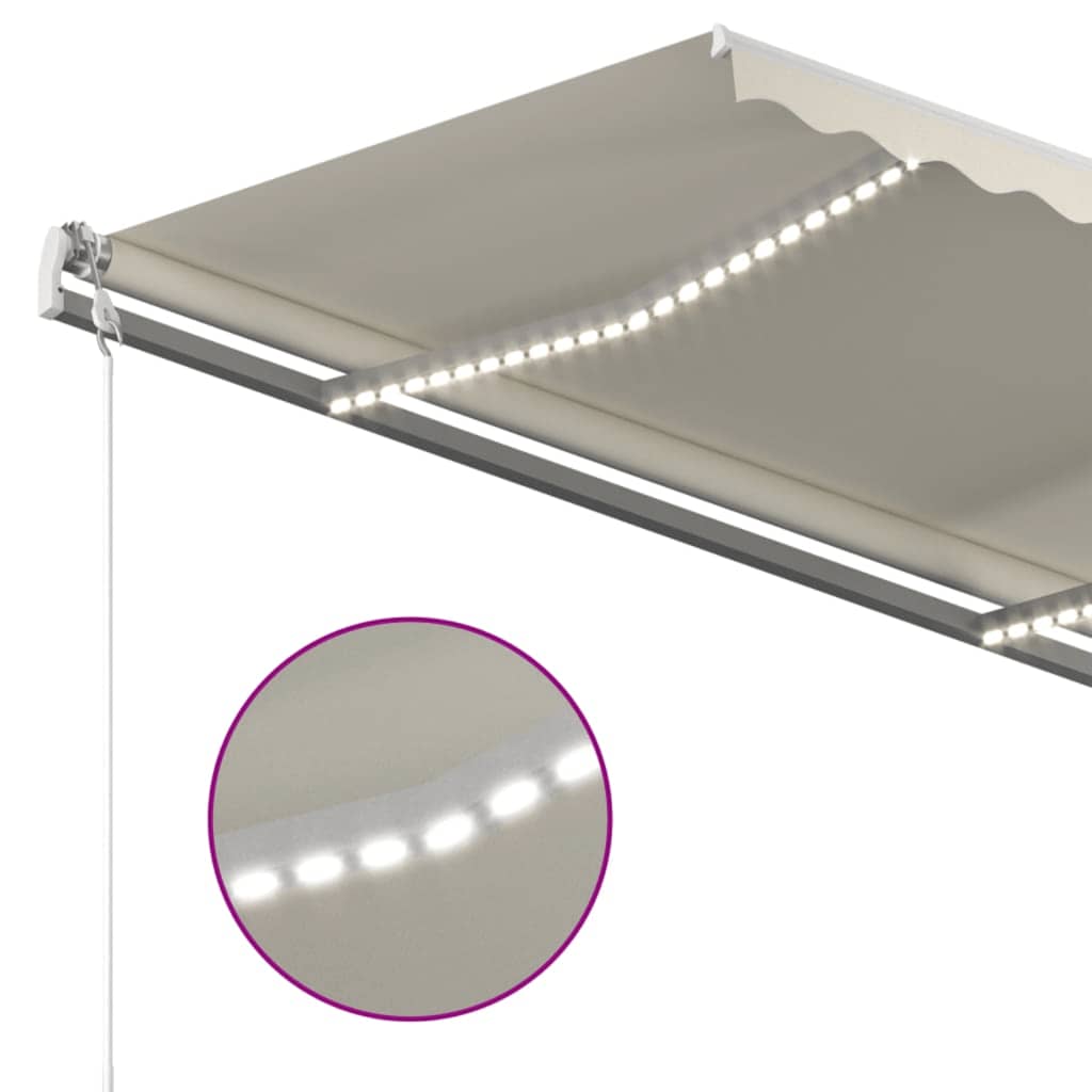 Automatisk Markis med Vindsensor & LED