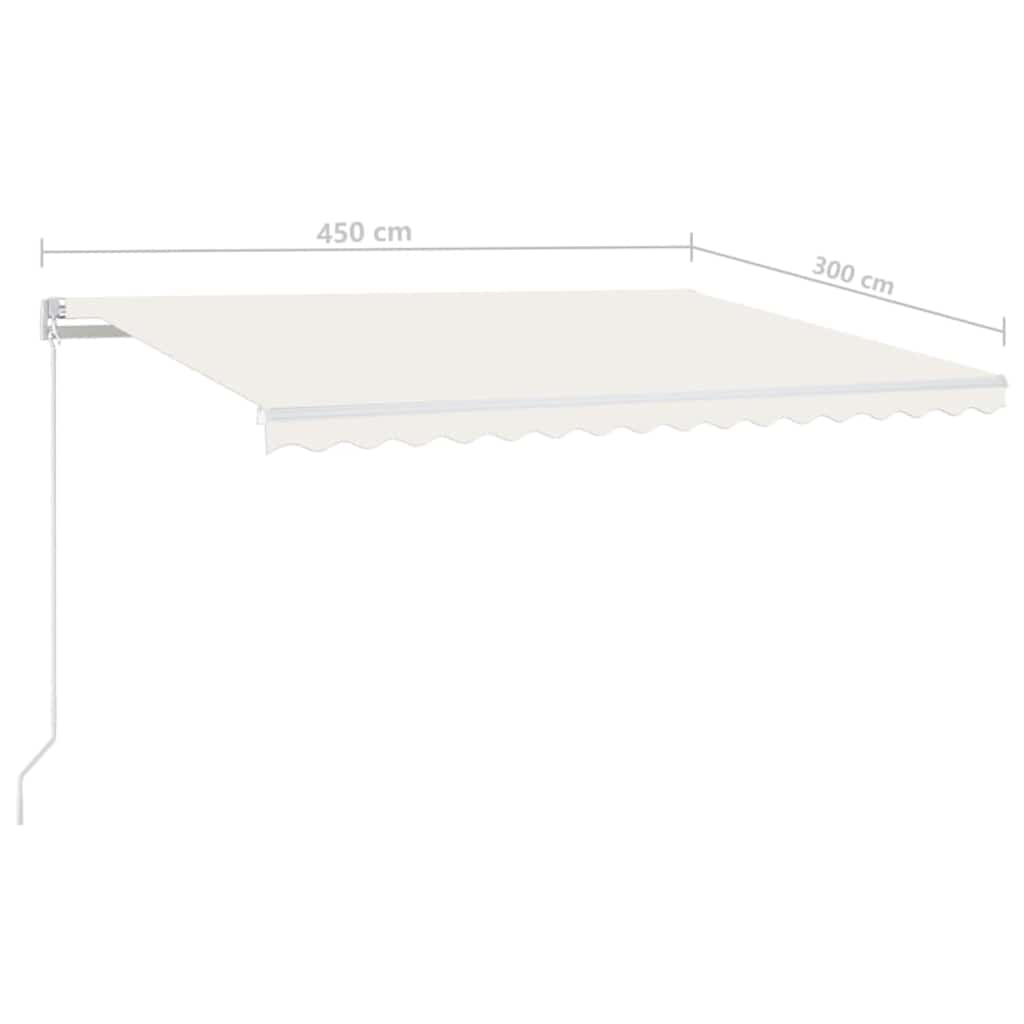 Automatisk Markis med Vindsensor & LED