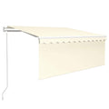 Automatiserad Markis Vindsensor Rullgardin LED