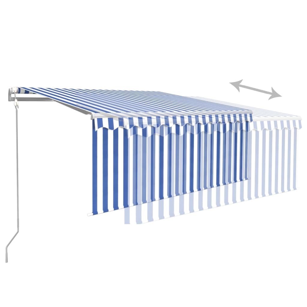 Automatisk Markis Med Vindsensor Rullgardin LED