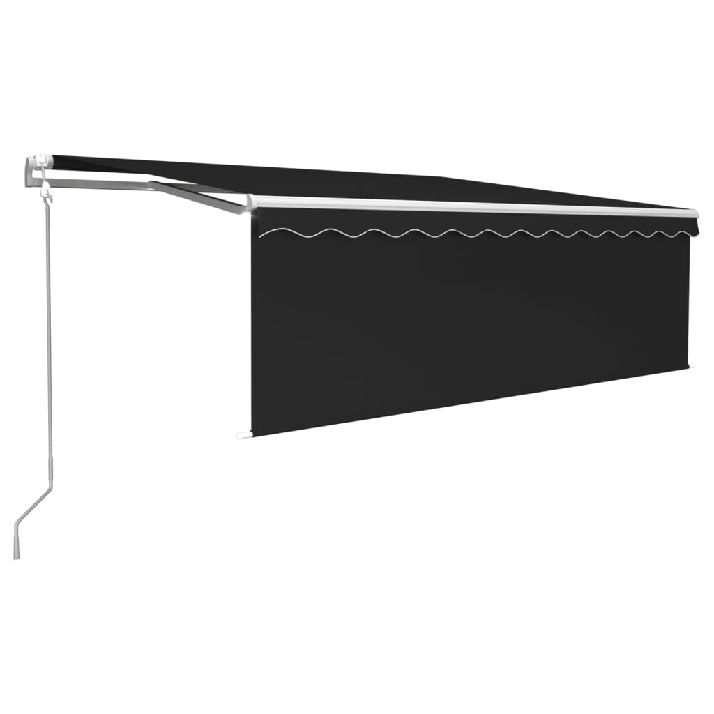 Automatisk Markis Med Vindsensor Rullgardin LED