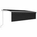 Automatiserad Markis Rullgardin Vindsensor LED