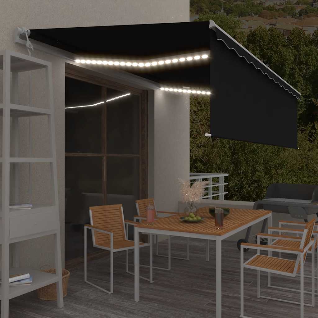 Automatiserad Markis Rullgardin Vindsensor LED
