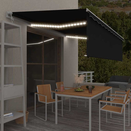 Automatiserad Markis Rullgardin Vindsensor LED