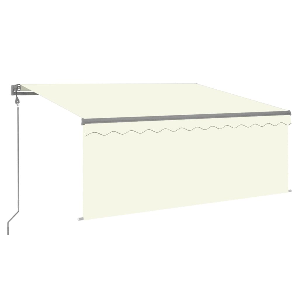 Automatisk Markis Med Vindsensor Rullgardin LED