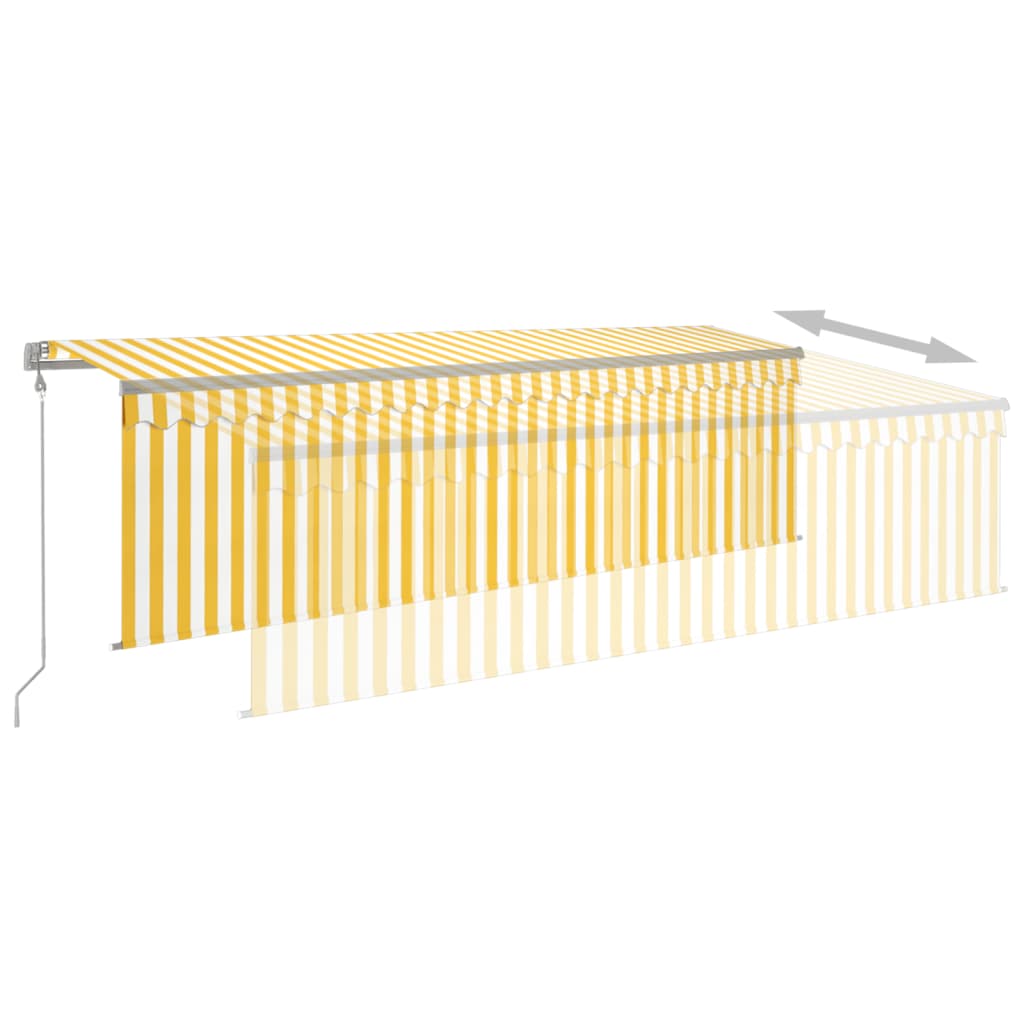 Automatiserad Markis Rullgardin Vindsensor LED