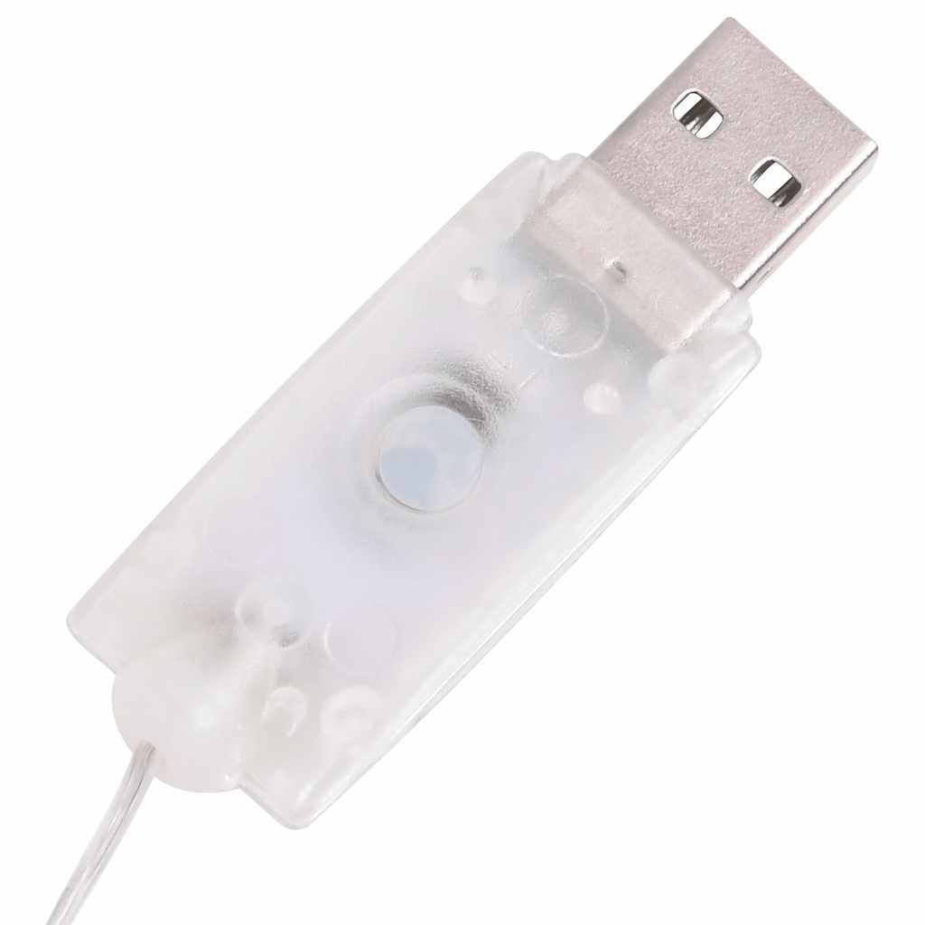 Dekorativ snögubbe med LED lyxigt tyg