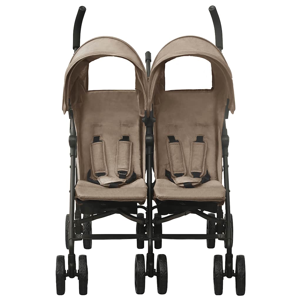 Tvillingvagn Taupe