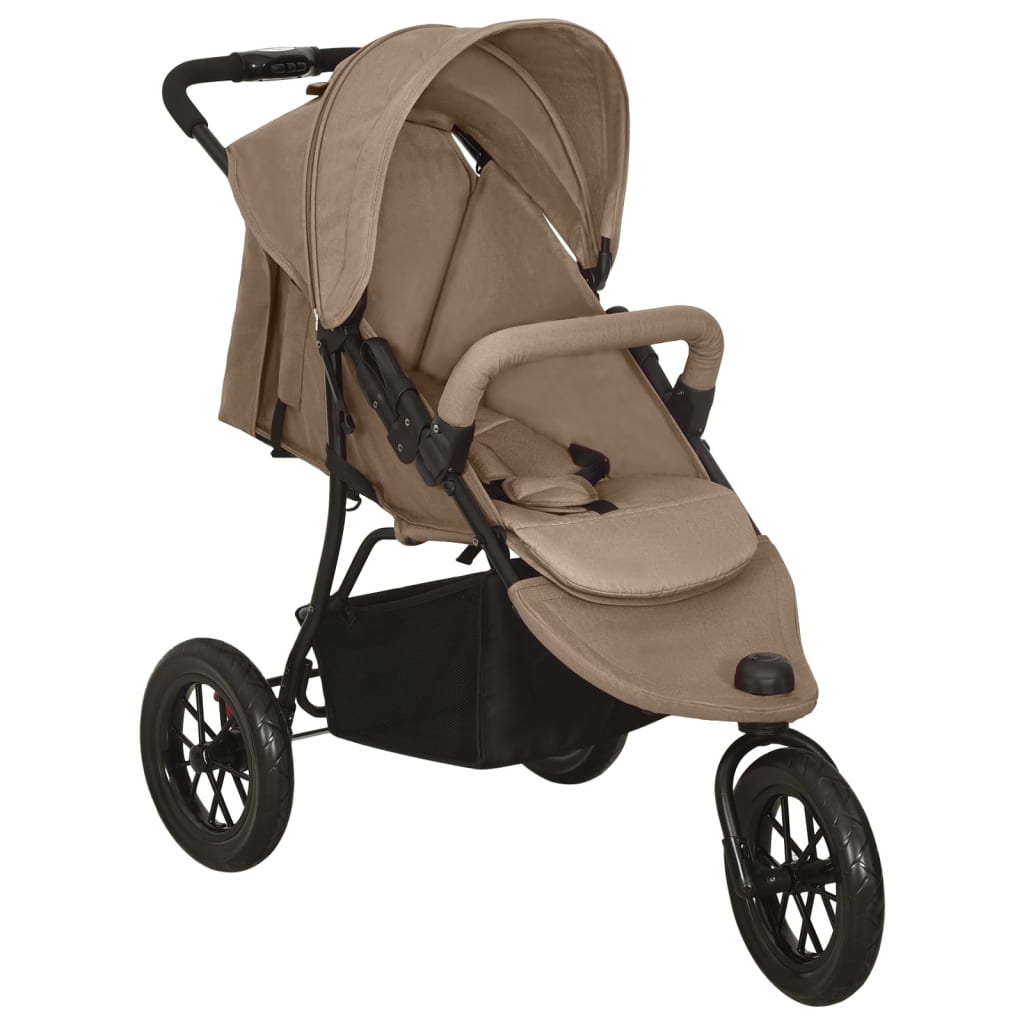 Tvillingvagn Taupe