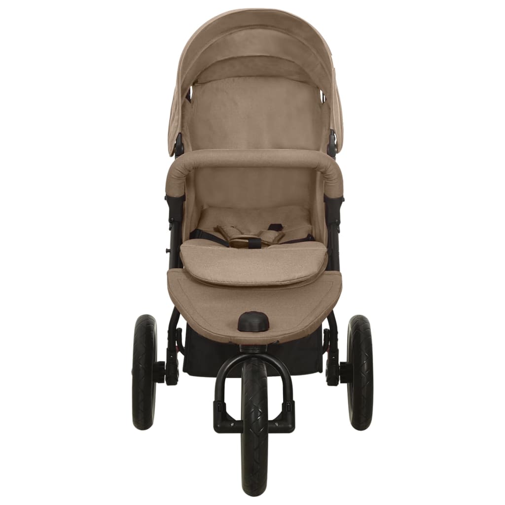 Tvillingvagn Taupe