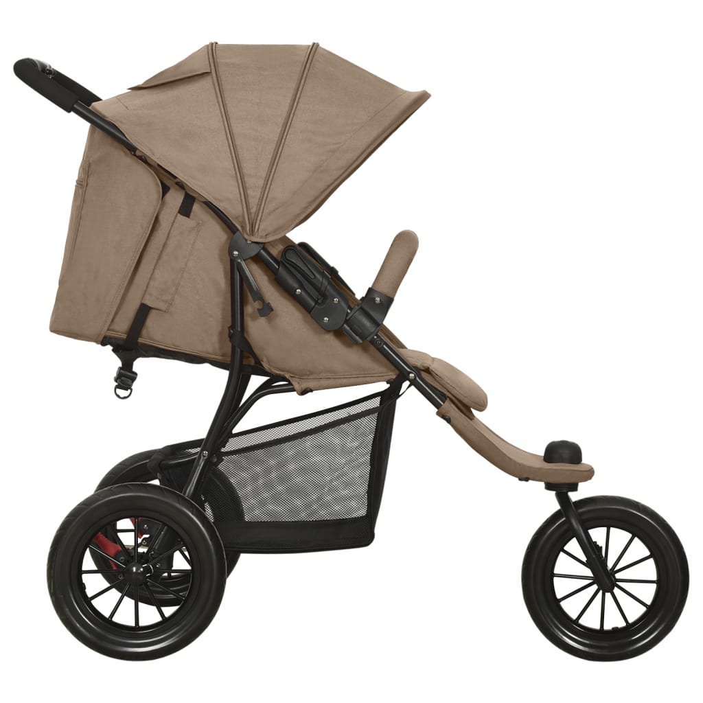 Tvillingvagn Taupe
