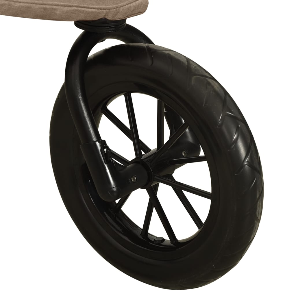 Tvillingvagn Taupe