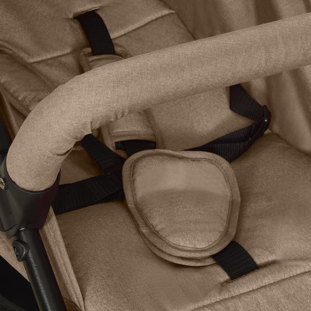 Tvillingvagn Taupe