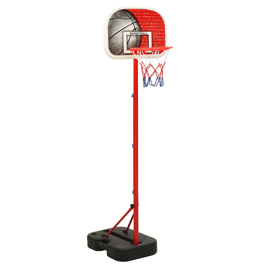 Flyttbar basketkorg justerbar 138,5