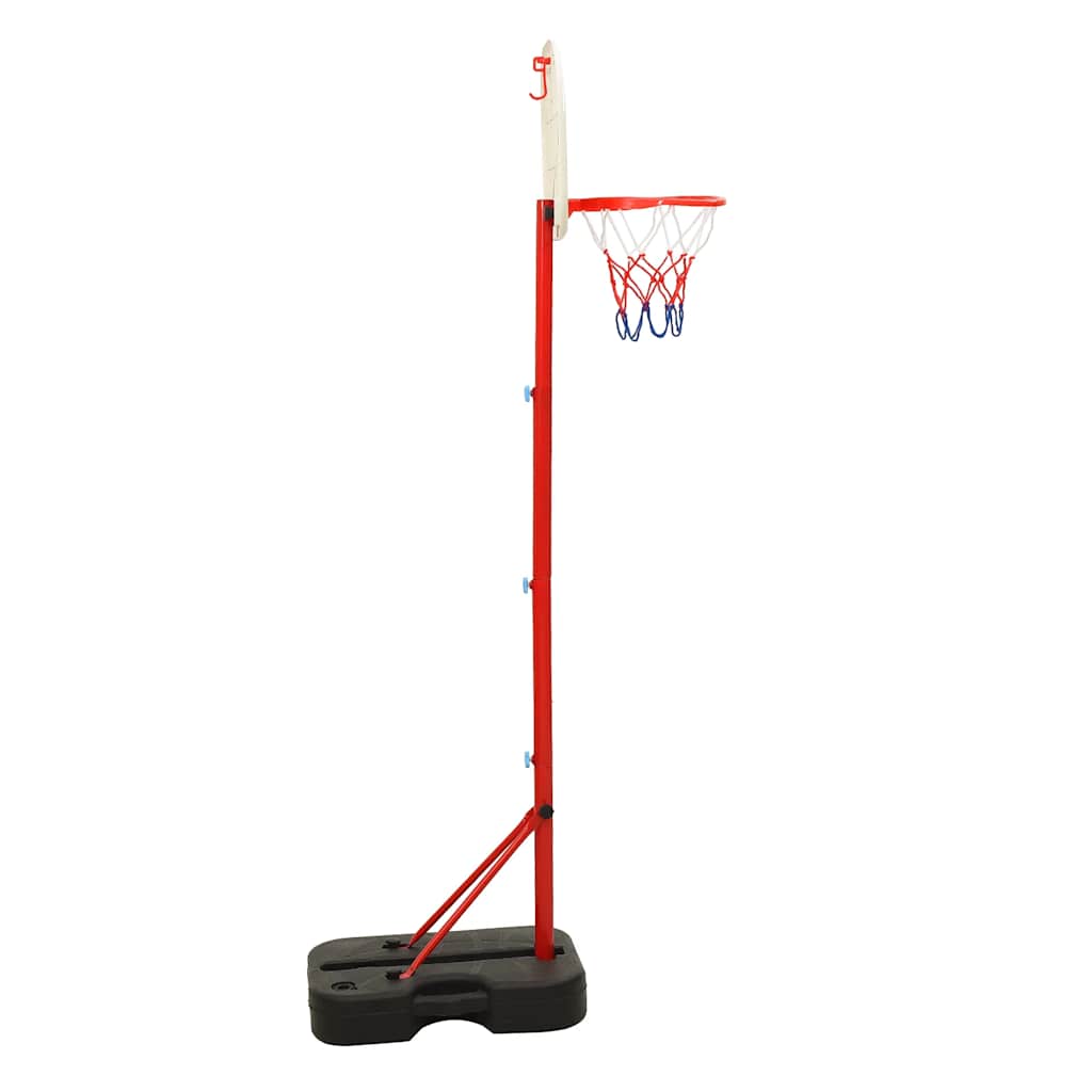 Flyttbar basketkorg justerbar 138,5