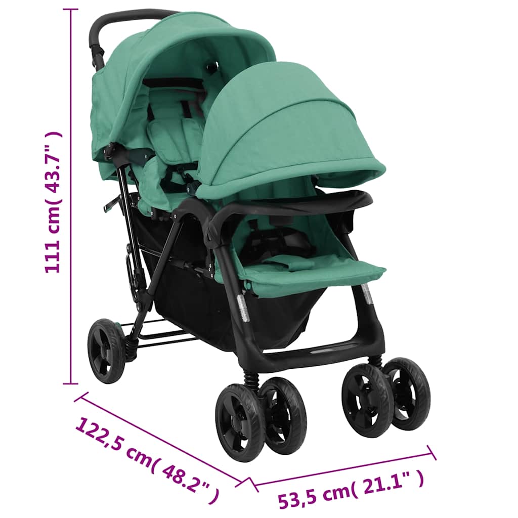 Tandem Tvillingvagn