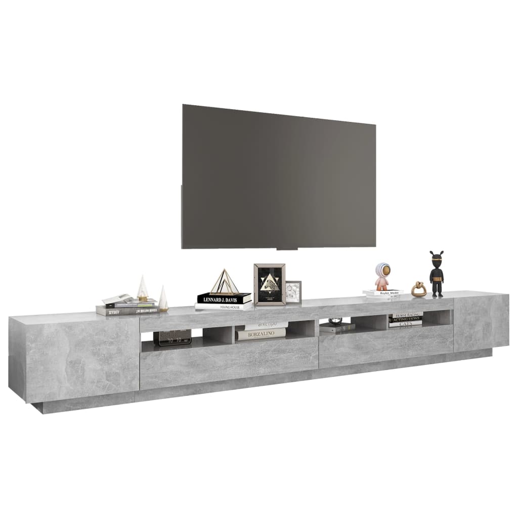 TV-bänk Med LED-belysning