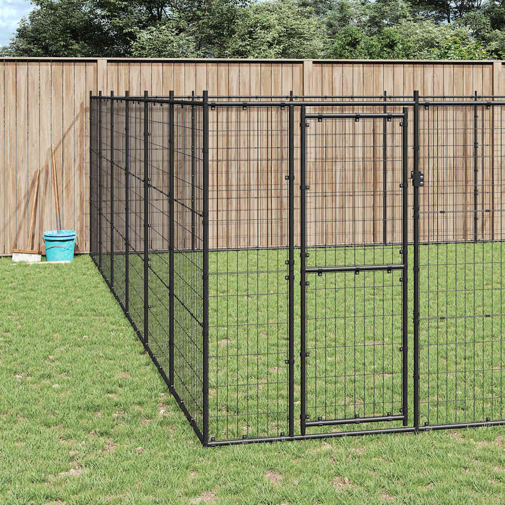 Hundgård för utomhusbruk 36,3 m²