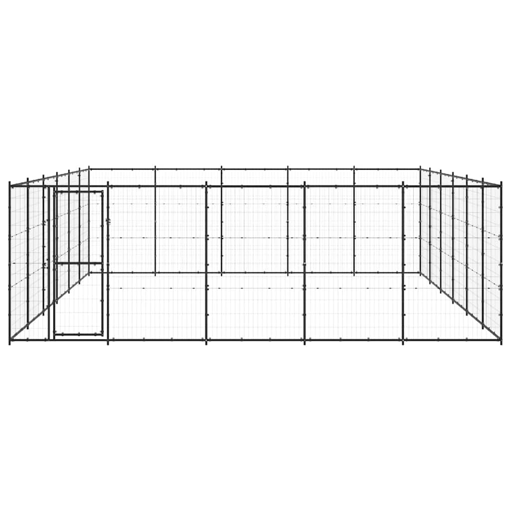 Hundgård för utomhusbruk 36,3 m²
